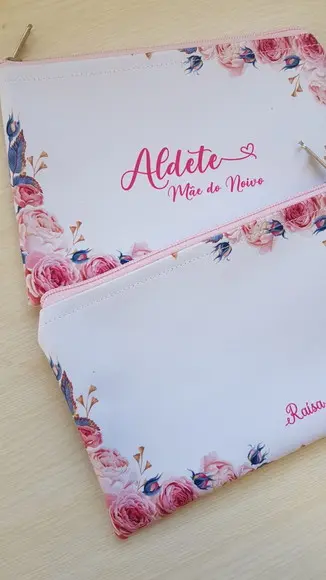 Necessaire Casamento Rosa (slim)