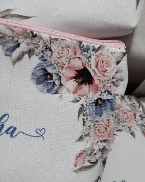 Necessaire Casamento Rosê Kit com 10