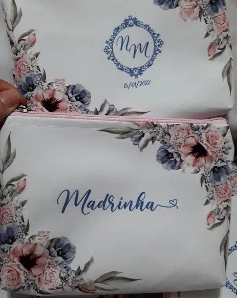 Necessaire Casamento Rosê Kit com 10
