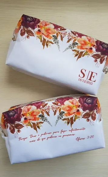 Necessaire Casamento Terracota Box m