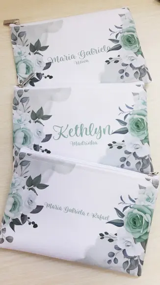 Necessaire Casamento Verde (slim)