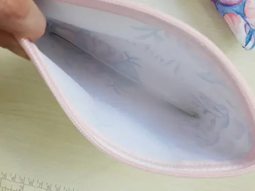 Necessaire Floral Lilás ( Slim )