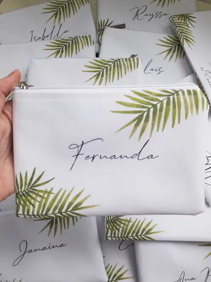 Necessaire Folhagem ( Slim )