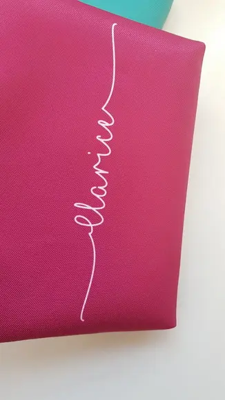 Necessaire Fúcsia para Casamento ( Cor Lisa)