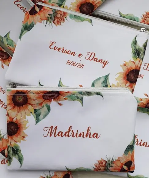Necessaire Girassol Personalizada
