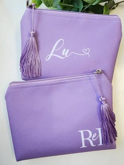 Necessaire Lilás com Pingente
