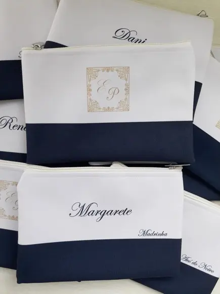 Necessaire Madrinha Azul Marinho
