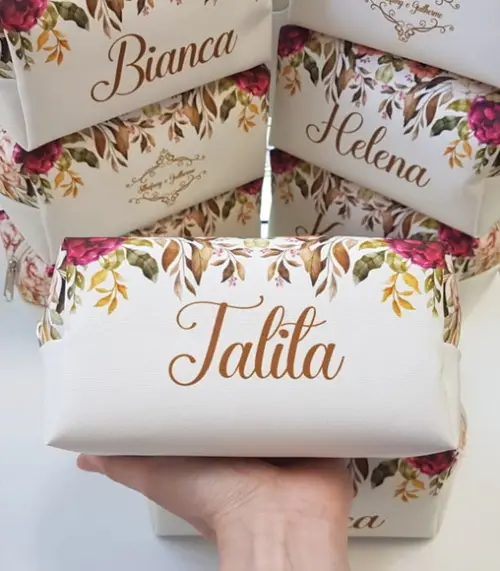 Necessaire Madrinha Box Floral