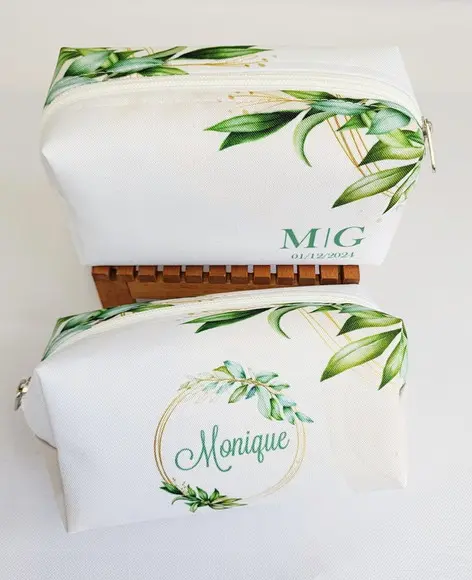 Necessaire Madrinha Box Folhagem