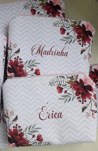 Necessaire Madrinha de Casamento Marsala