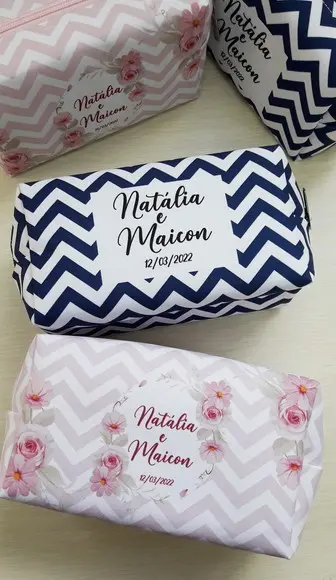 Necessaire Madrinha e Padrinho de Casamento