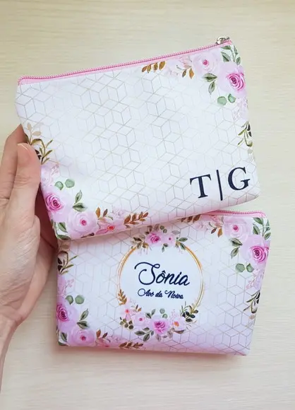 Necessaire Madrinha De Casamento Rosa