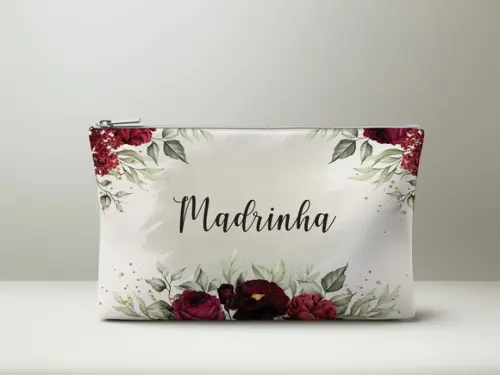 Necessaire Madrinha Marsala