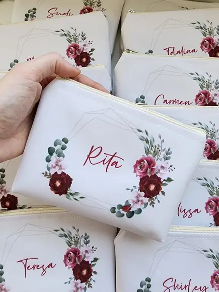 Necessaire Madrinha Marsala