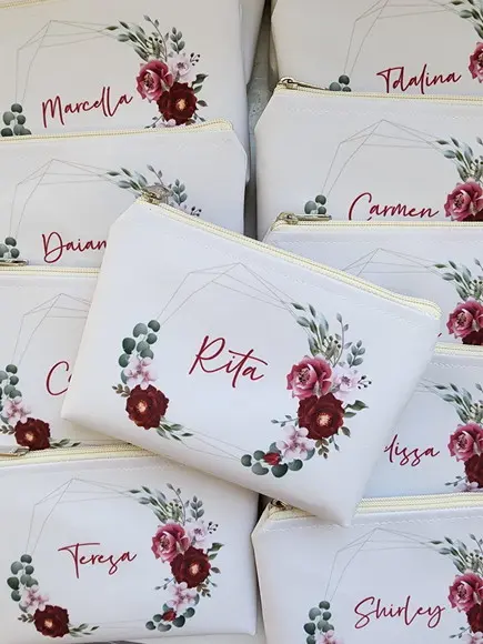 Necessaire Madrinha Marsala