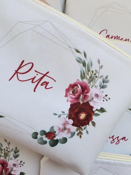 Necessaire Madrinha Marsala