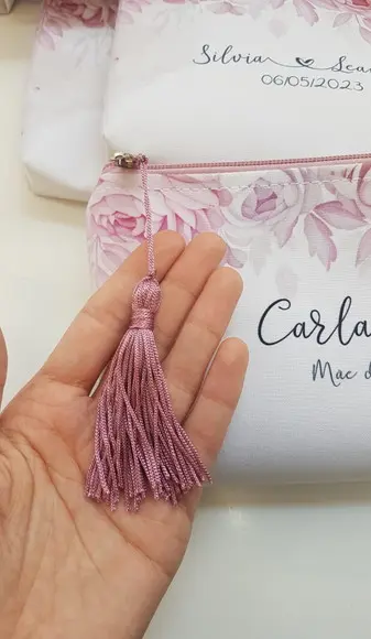 Necessaire Madrinha Rose com Pingente