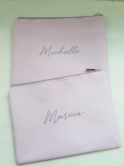 Necessaire Madrinha Slim G Rosa