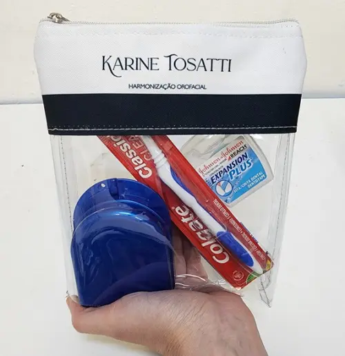 Necessaire Odontologia Personalizada Plástico