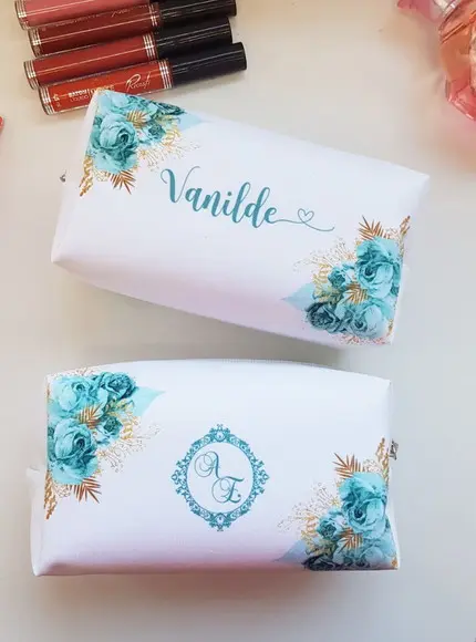 Necessaire Personalizada Azul