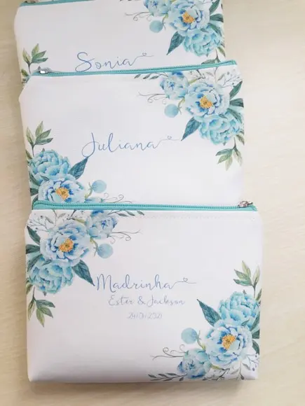Necessaire Personalizada Azul