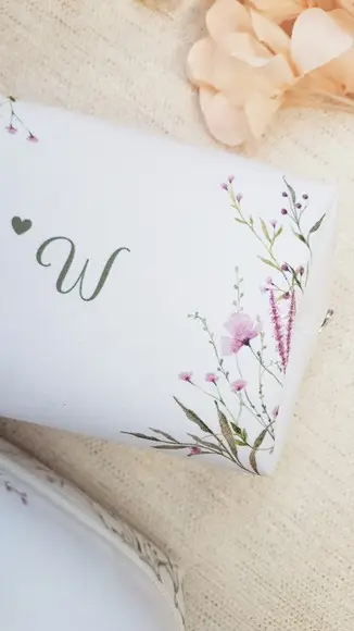 Necessaire Personalizada Box Floral Rosa
