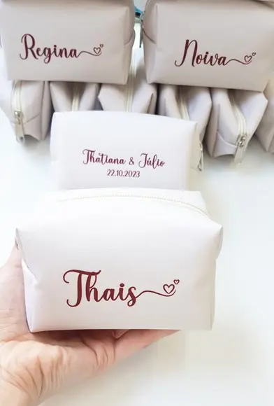 Necessaire Personalizada Casamento