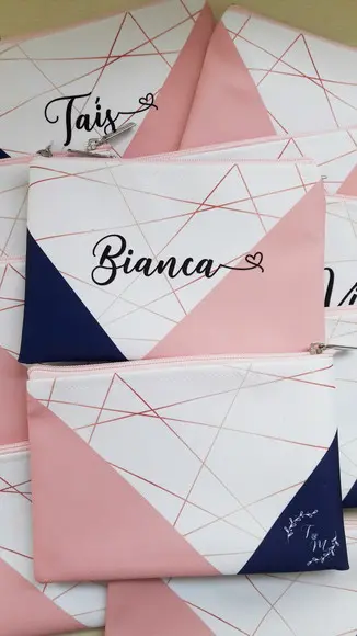 Necessaire Personalizada Casamento (slim)