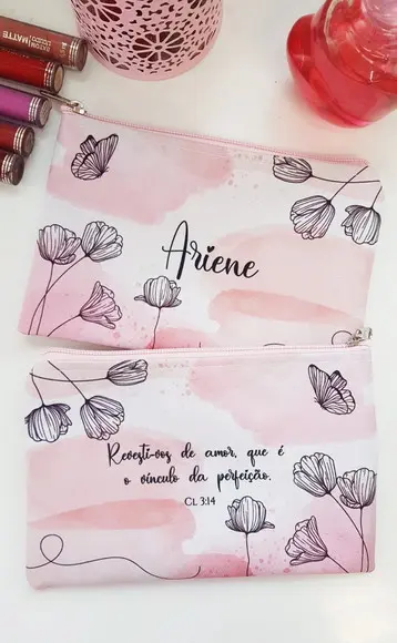 Necessaire Personalizada Casamento (slim)