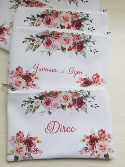 Necessaire Personalizada Casamento (slim)