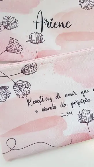 Necessaire Personalizada Casamento (slim)