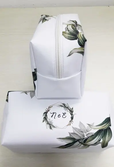 Necessaire Personalizada Casamento Folhagem