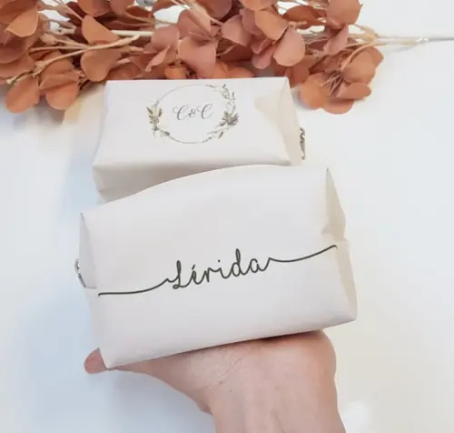 Necessaire Personalizada Creme Box P