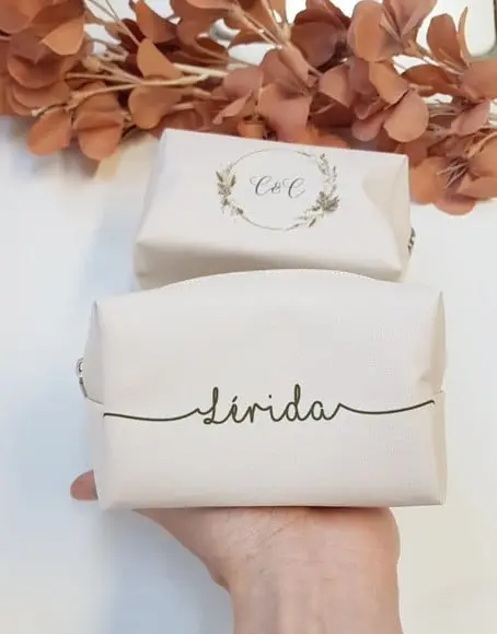 Necessaire Personalizada Creme Box P