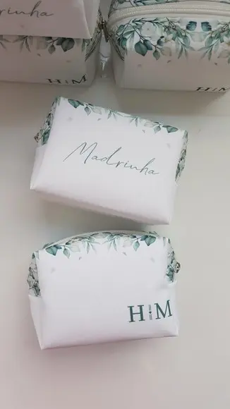 Necessaire Personalizada Folhagem Mod P