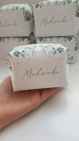 Necessaire Personalizada Folhagem Mod P