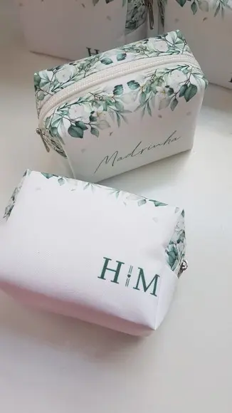 Necessaire Personalizada Folhagem Mod P