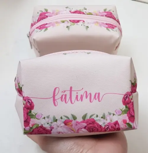 Necessaire Personalizada Fúcsia