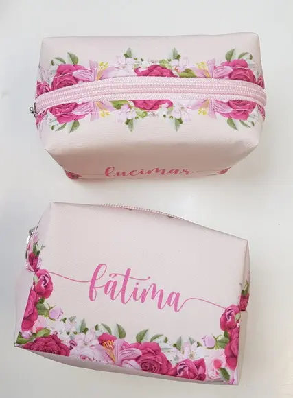 Necessaire Personalizada Fúcsia