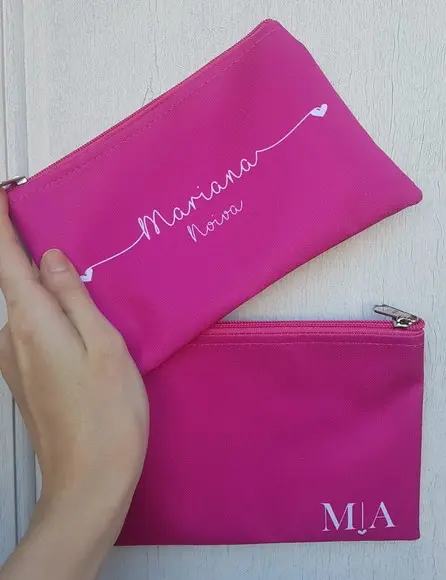 Necessaire Personalizada Fúcsia
