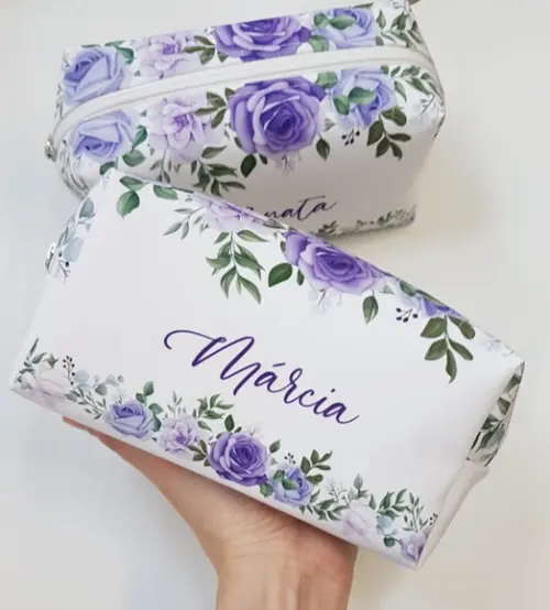 Necessaire Personalizada Lavanda