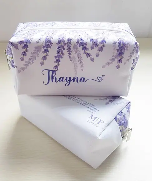 Necessaire Personalizada Lavanda