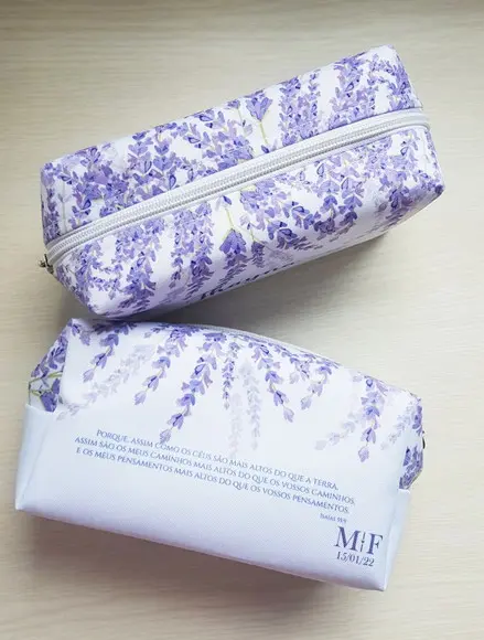 Necessaire Personalizada Lavanda