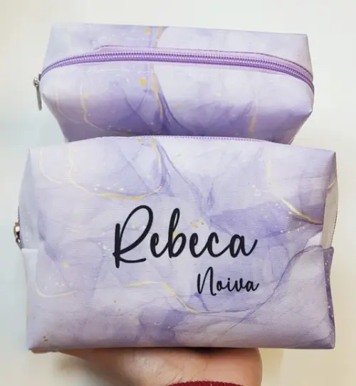 Necessaire Personalizada Lilas