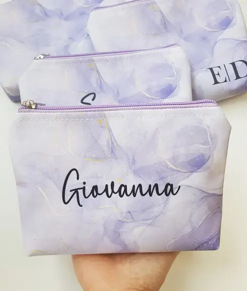 Necessaire Personalizada Lilás