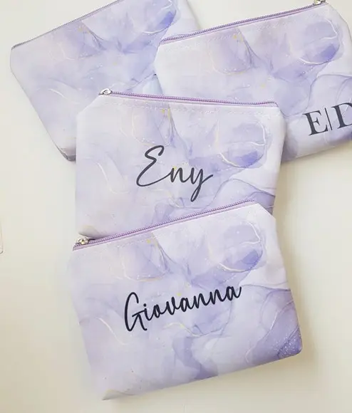 Necessaire Personalizada Lilás