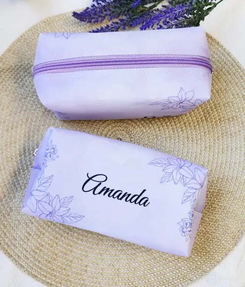 Necessaire Personalizada Lilás