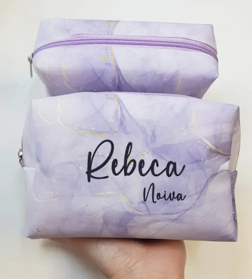 Necessaire Personalizada Lilas