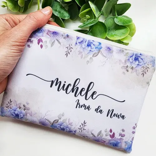 Necessaire Personalizada Lilás