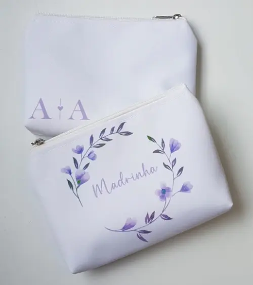Necessaire Personalizada Lilás